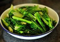 豆豉鲮鱼油麦菜的做法 步骤6