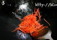 三丝炒大白菜的做法 步骤3