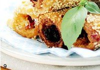 紫薯芝麻吐司卷的做法 步骤9