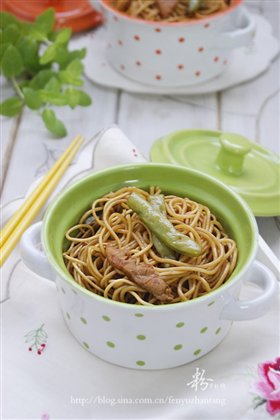 豆角焖面