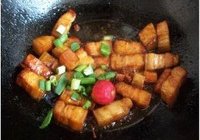 豇豆干红烧肉的做法 步骤8