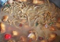 豇豆干红烧肉的做法 步骤11