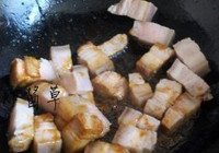 豇豆干红烧肉的做法 步骤6