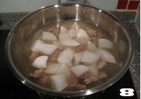 清炖白萝卜牛腩汤的做法 步骤8