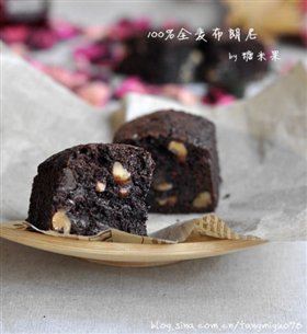 100%全麦布朗尼