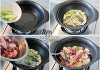 子姜焖鸭煲的做法 步骤3