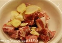 花生烧排骨的做法 步骤2