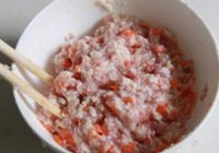 豆腐肉末酿香菇的做法 步骤3