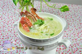 海鲜螃蟹粥