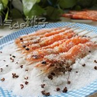 黑椒盐焗虾的做法