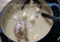 豆浆炖羊腿的做法 步骤7