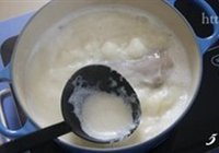 豆浆炖羊腿的做法 步骤5