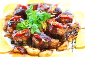 蒜子烧鳗鱼