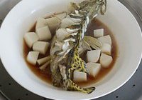 贵(鳜)鱼蒸年糕的做法 步骤6