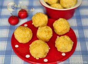 黄金米圆子