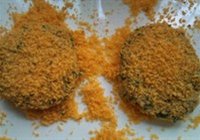 玉米饼天贝汉堡的做法 步骤3