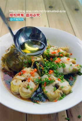 葱油鱼钩鱼段