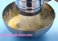抹茶奶油蛋糕的做法 步骤4