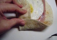 火腿鸡蛋卷的做法 步骤13