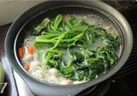 上汤菠菜的做法 步骤7