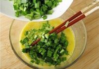 韭菜蛤蜊煎蛋的做法 步骤8