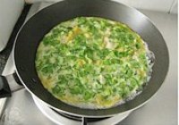 韭菜蛤蜊煎蛋的做法 步骤10