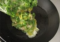 韭菜蛤蜊煎蛋的做法 步骤9