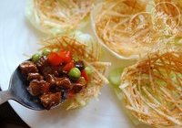 酱爆黑胡椒鸭肉雀巢盏的做法 步骤16