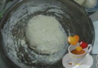 豆浆圆白菜鲜肉包的做法 步骤2