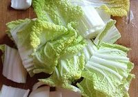 爽脆辣黄芽菜泡菜的做法 步骤2