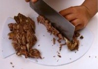 扒肉条的做法 步骤4