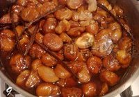 糖浆煮栗子的做法 步骤9