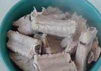 萝卜粉条烧排骨的做法 步骤3