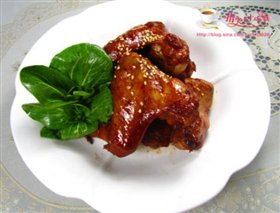 腐乳香烤鸡翅