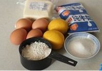 柠檬轻乳酪蛋糕的做法 步骤1
