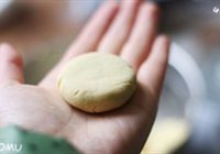 椰香红薯饼的做法 步骤6