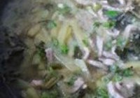 肉丝雪里蕻土豆汤的做法 步骤8