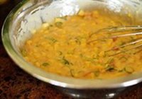 甜玉米火腿早餐饼的做法 步骤5