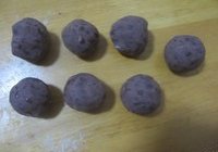 南瓜红豆饼的做法 步骤4