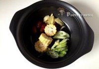 粤式养颜鸡汤火锅的做法 步骤6