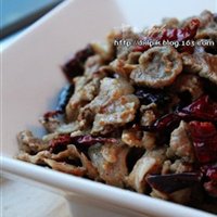 孜然爆羊肉的做法